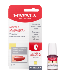 Средство для быстрого высыхания лака МАВАДРАЙ на блистере Mavala Mavadry